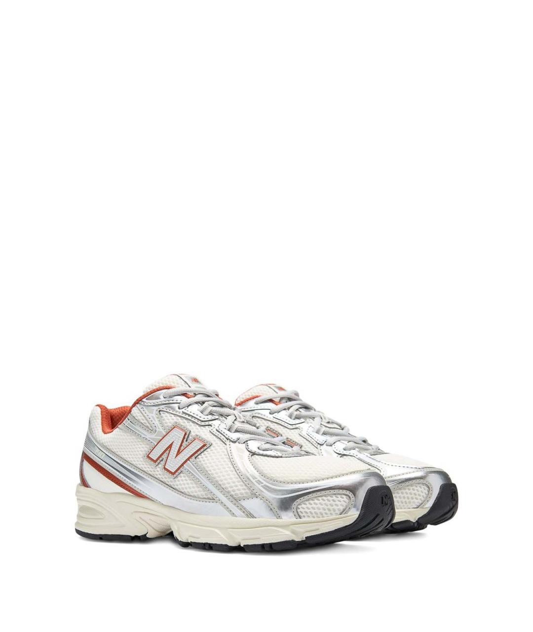 NEW BALANCE Белые текстильные кроссовки, фото 6