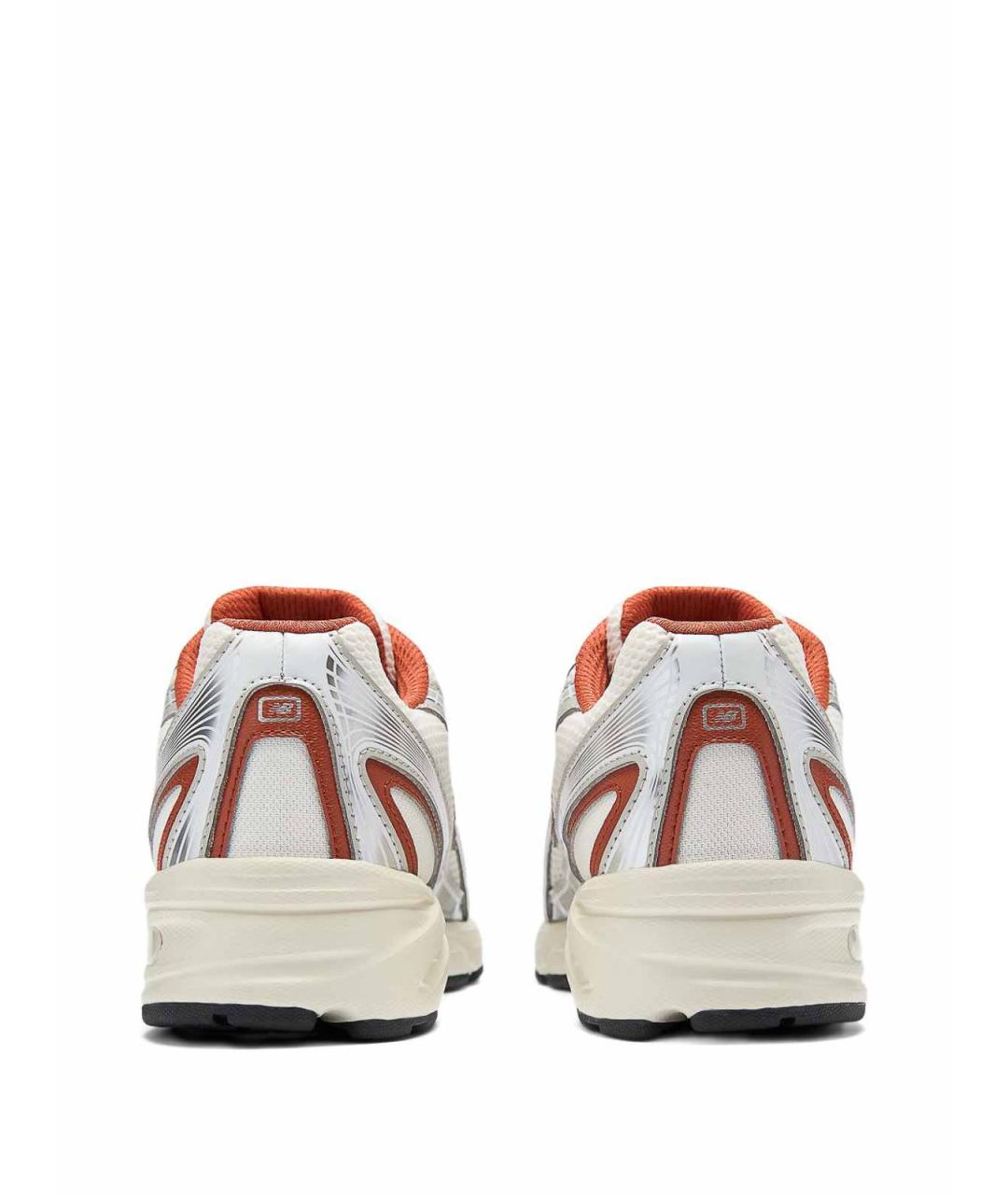 NEW BALANCE Белые текстильные кроссовки, фото 5