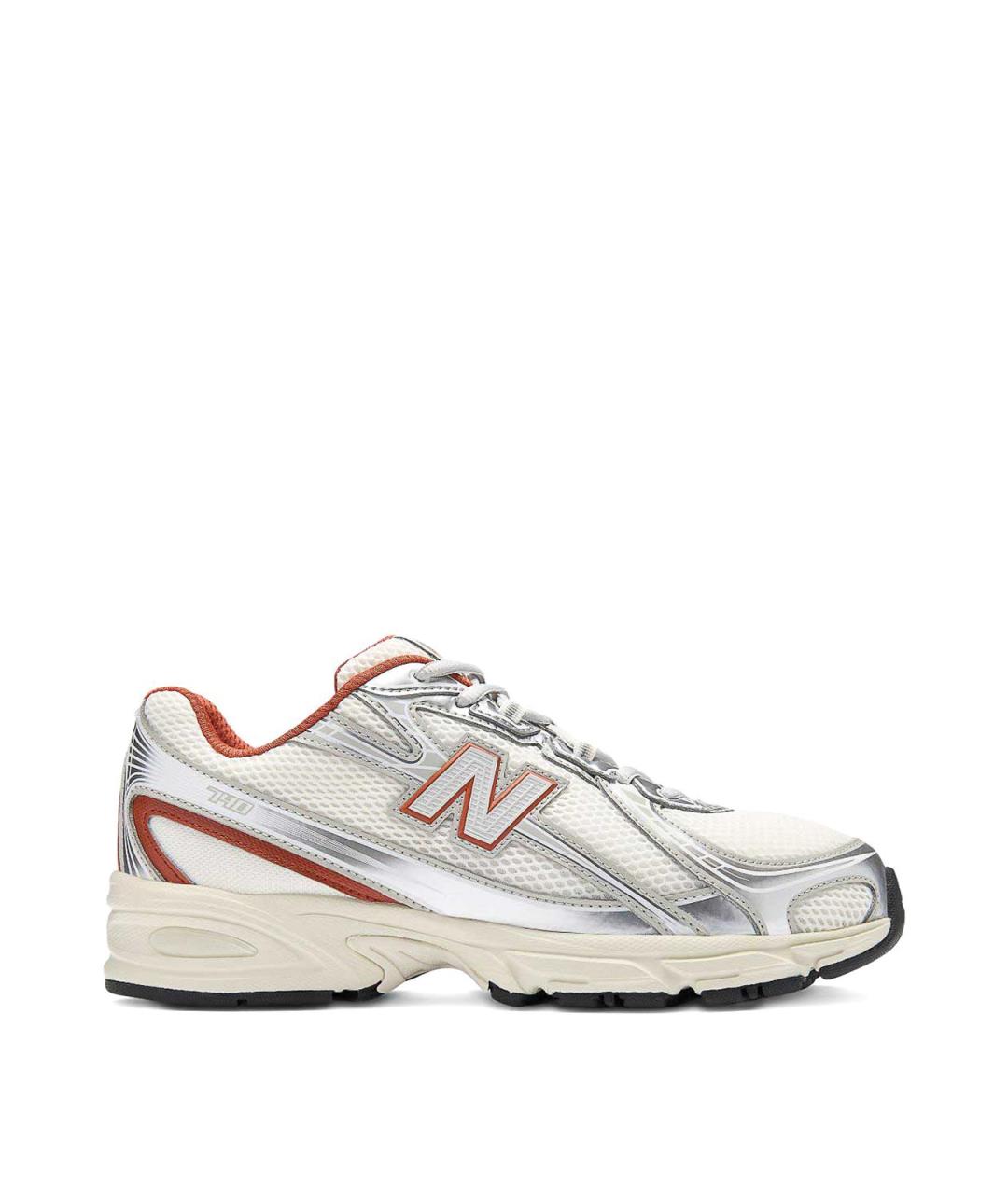 NEW BALANCE Белые текстильные кроссовки, фото 1