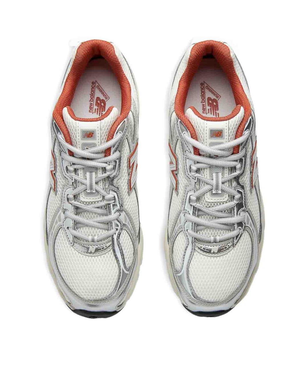 NEW BALANCE Белые текстильные кроссовки, фото 4