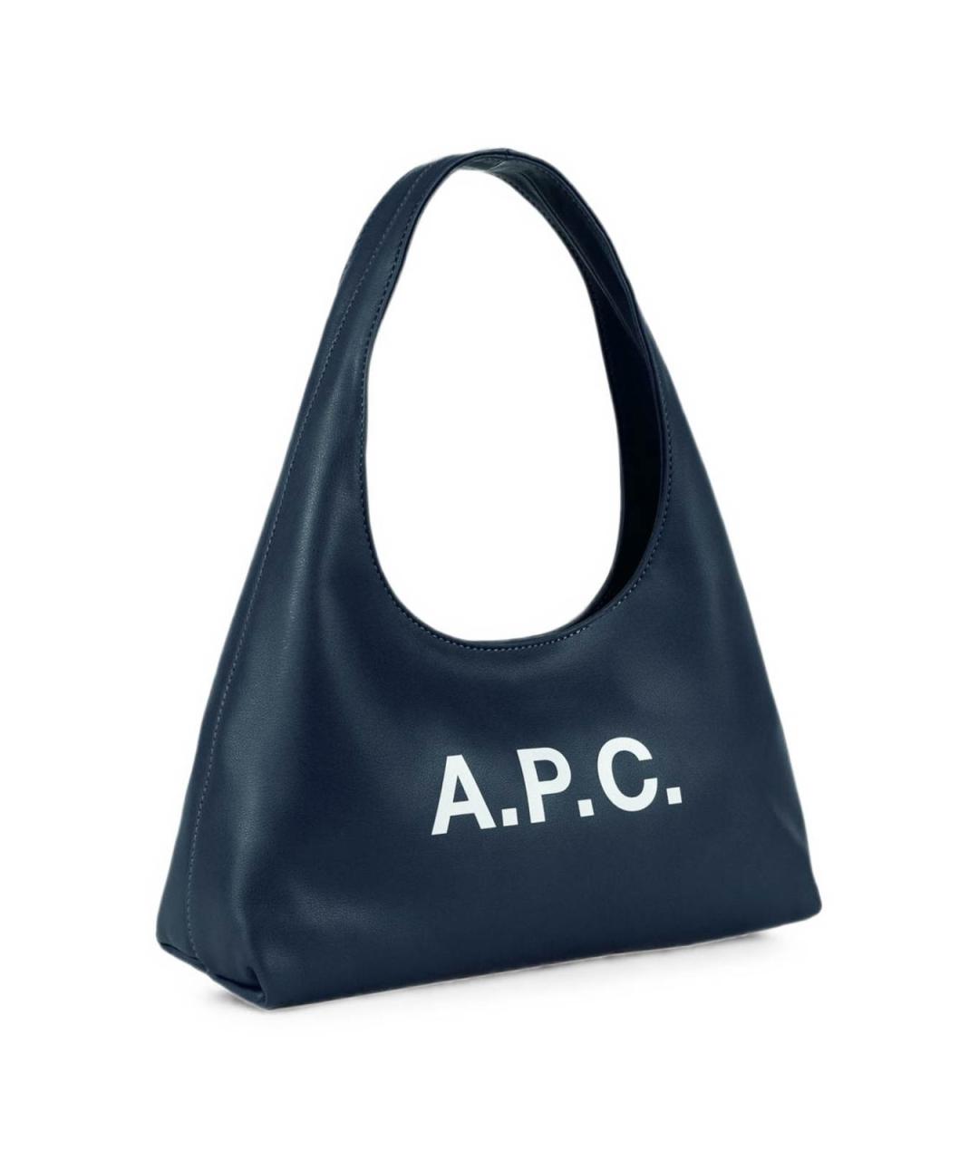 A.P.C. Синяя сумка тоут, фото 3
