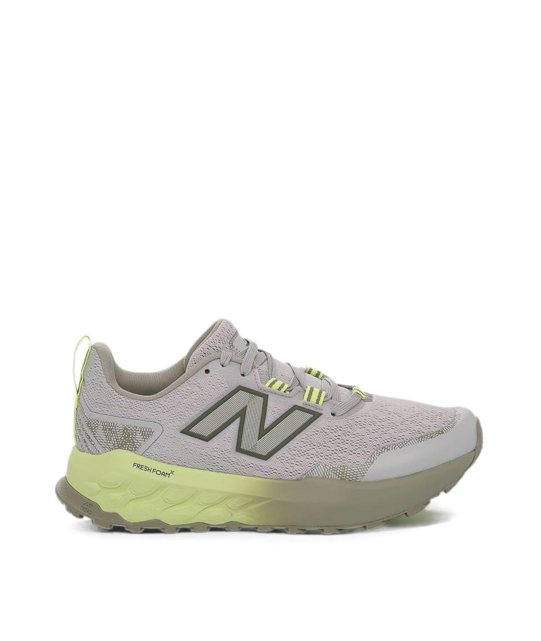 NEW BALANCE Серые текстильные кроссовки, фото 1