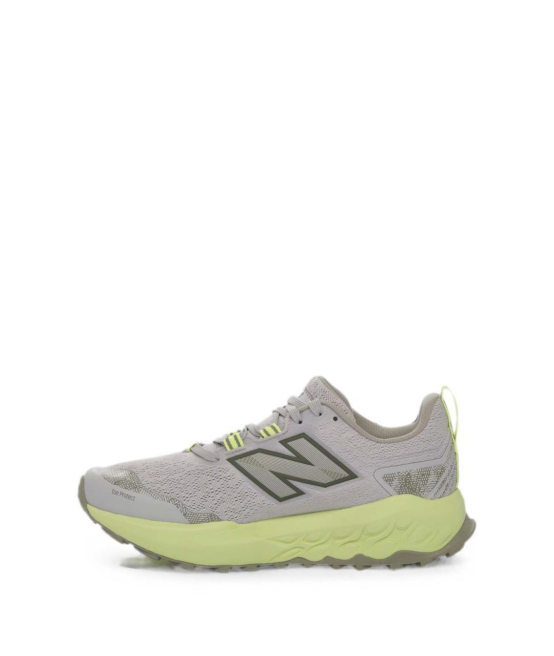 NEW BALANCE Серые текстильные кроссовки, фото 5