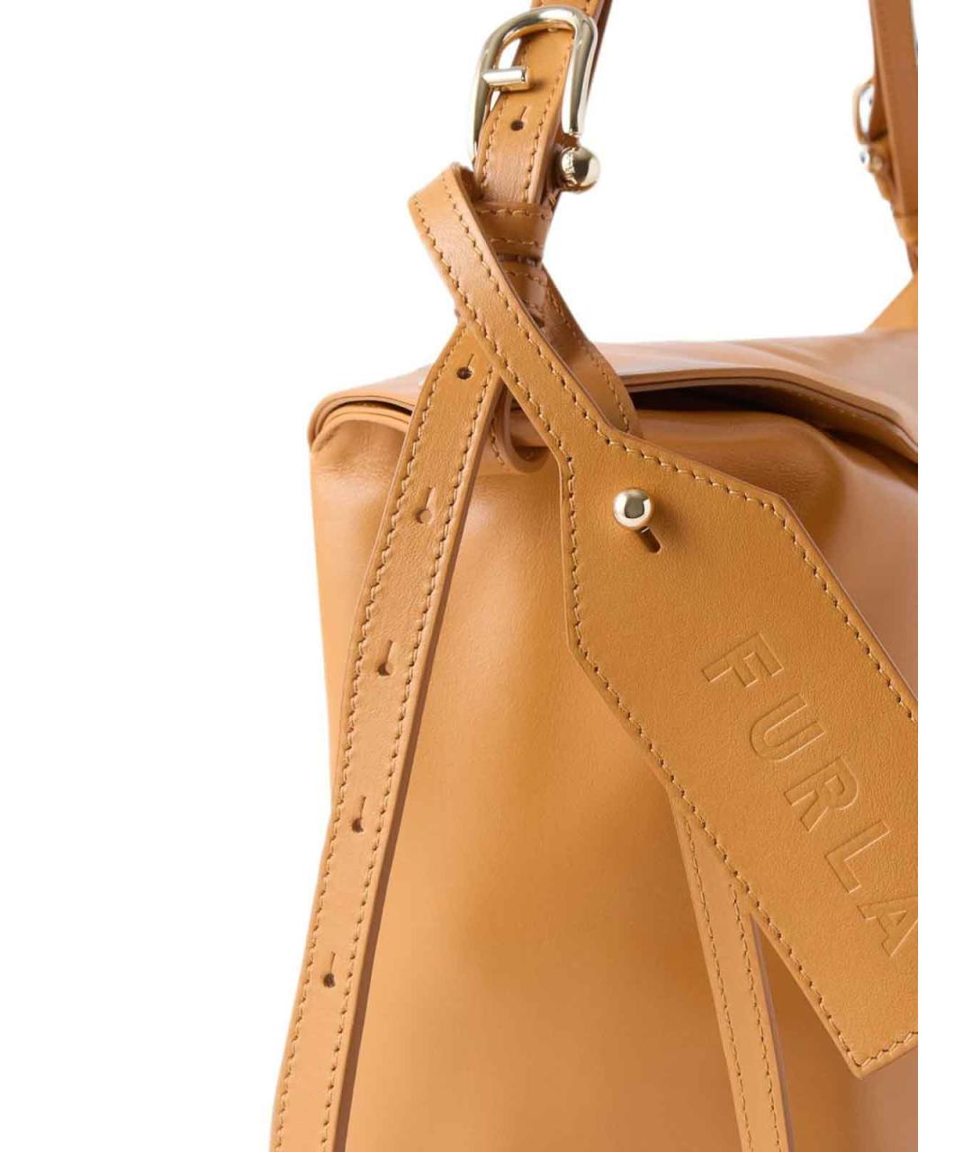 FURLA Коричневая сумка через плечо, фото 3
