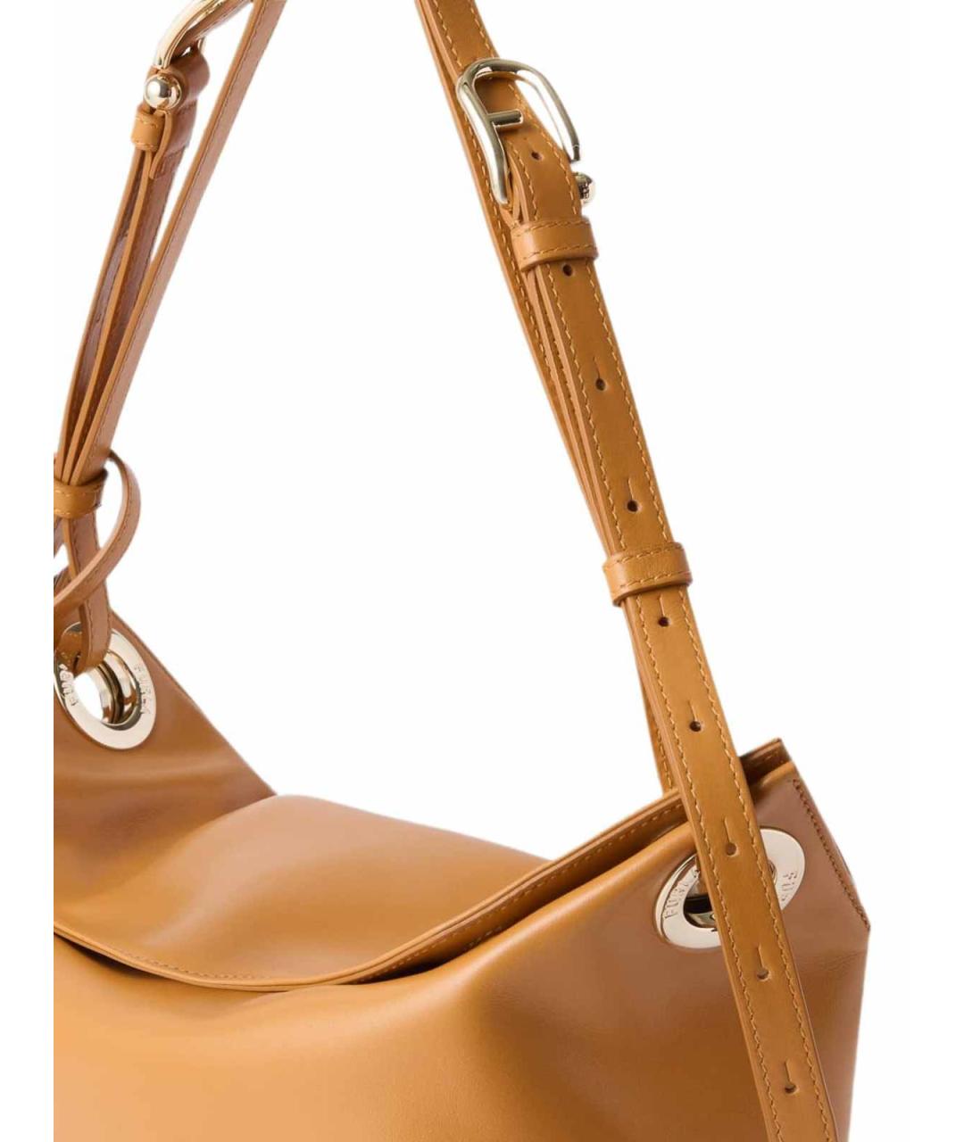 FURLA Коричневая сумка через плечо, фото 2