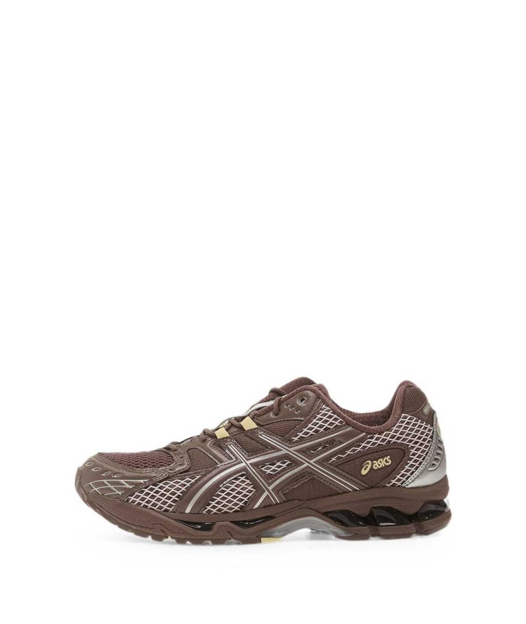 ASICS Коричневые резиновые низкие кроссовки / кеды, фото 6