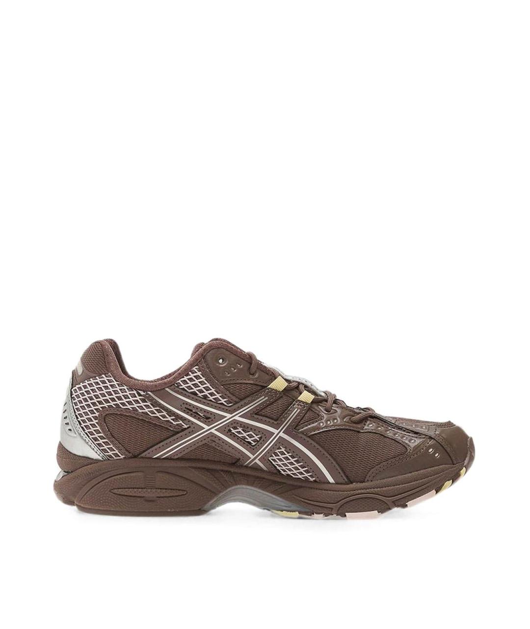 ASICS Коричневые резиновые низкие кроссовки / кеды, фото 1
