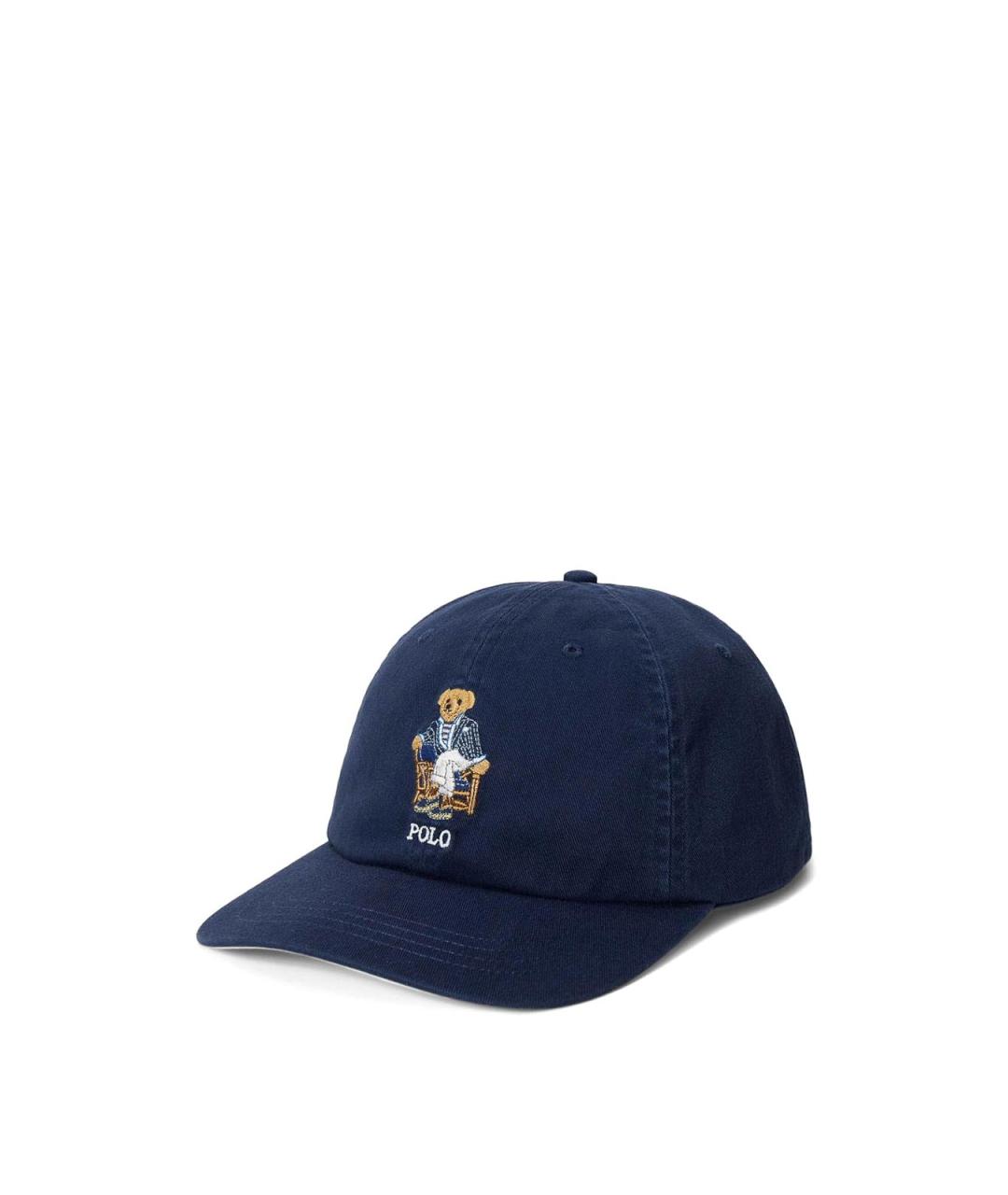 POLO RALPH LAUREN Синяя хлопковая кепка, фото 1