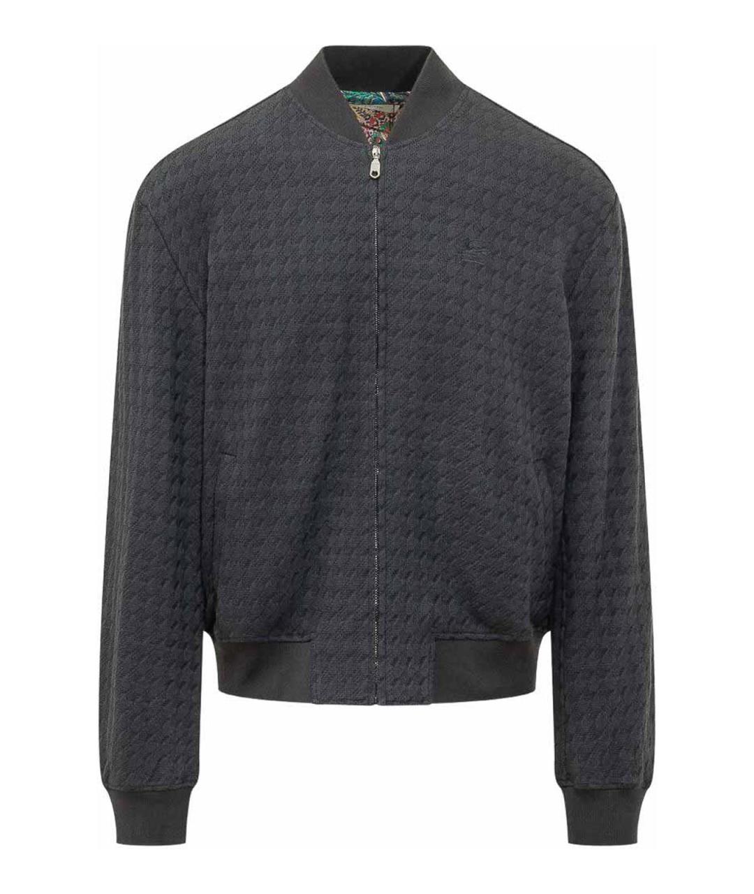 ETRO Черная хлопковая куртка, фото 1