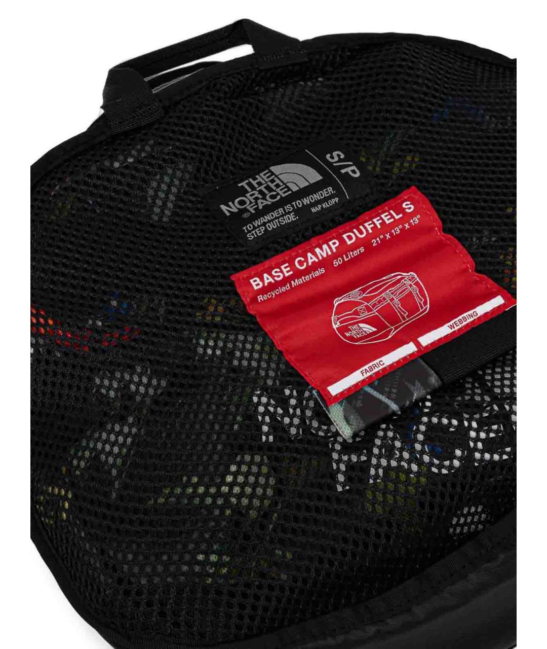 THE NORTH FACE Черная синтетическая сумка тоут, фото 4