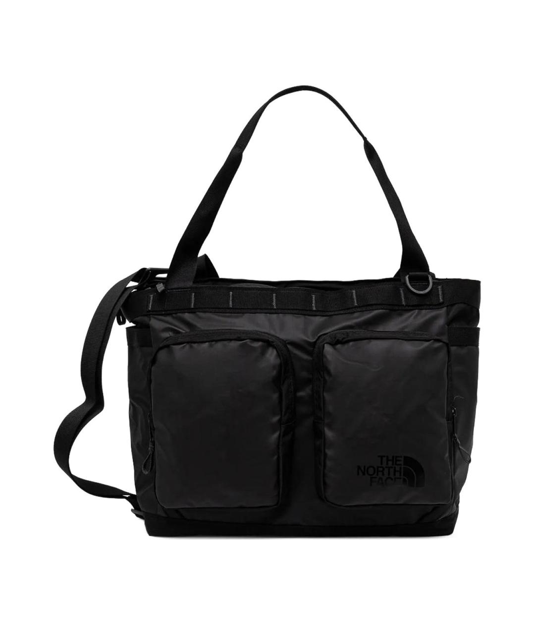 THE NORTH FACE Черная синтетическая сумка тоут, фото 1