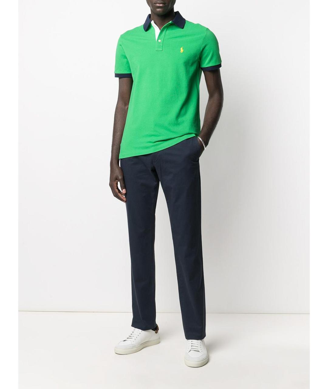 POLO RALPH LAUREN Синие повседневные брюки, фото 5