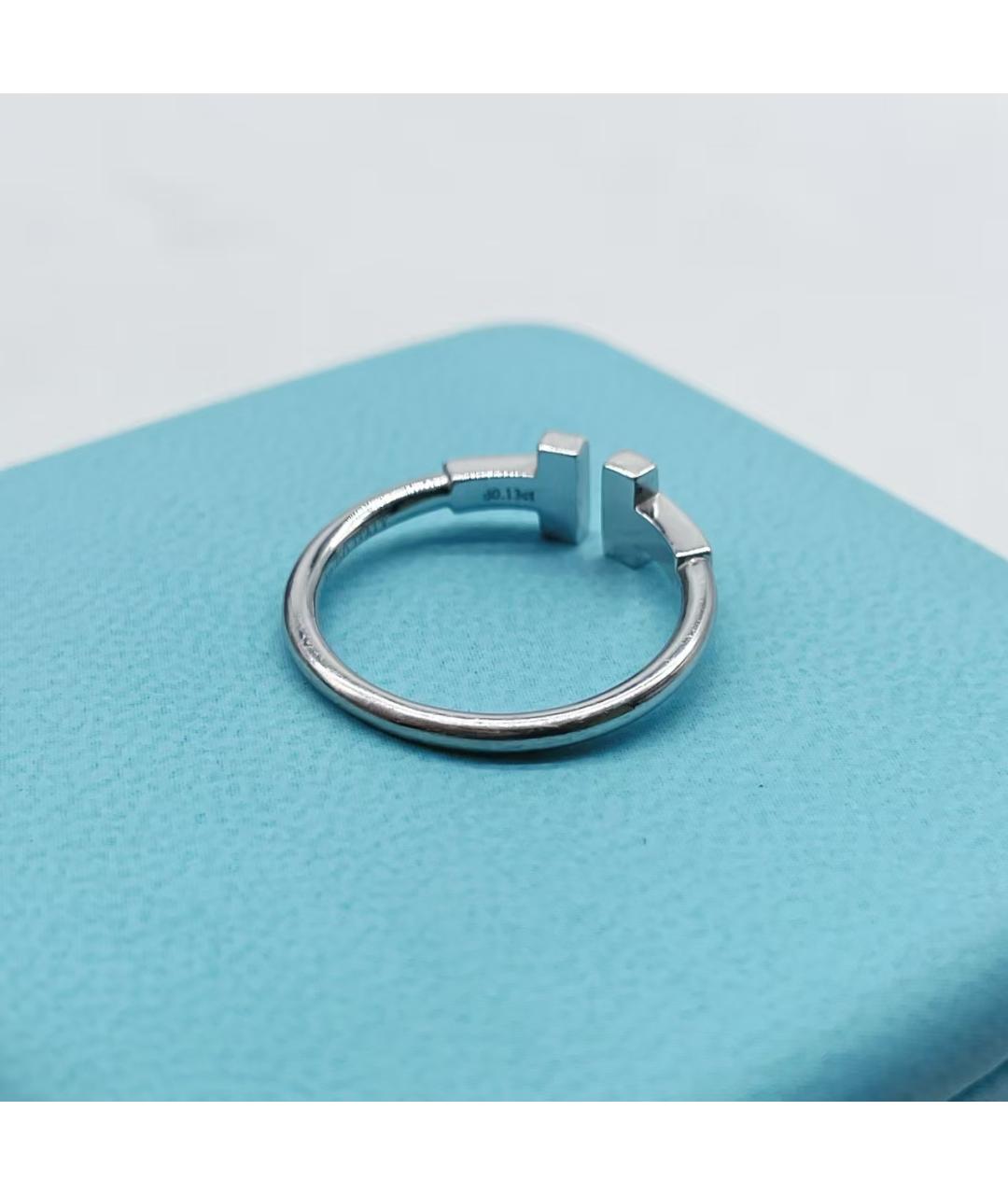 TIFFANY&CO Серебряное кольцо из белого золота, фото 5