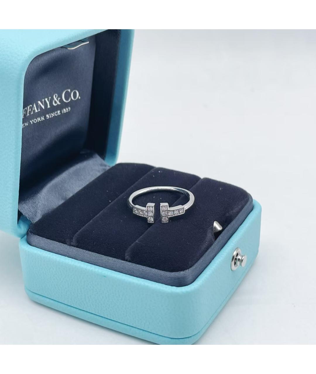 TIFFANY&CO Серебряное кольцо из белого золота, фото 3