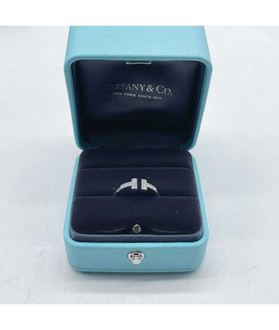 TIFFANY&CO Серебряное кольцо из белого золота, фото 2