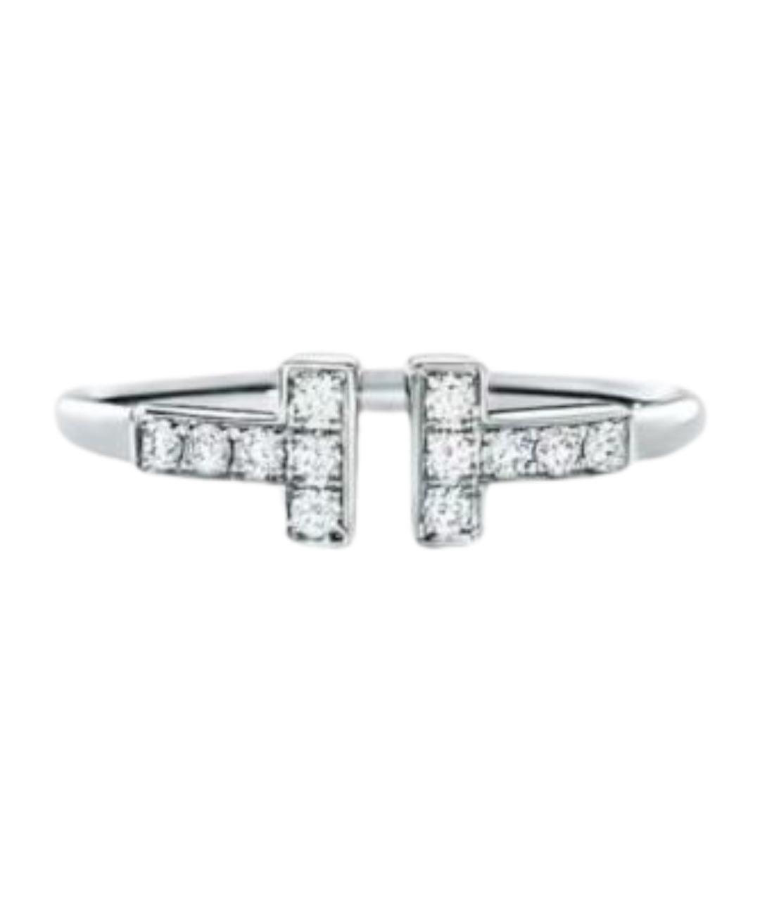 TIFFANY&CO Серебряное кольцо из белого золота, фото 1