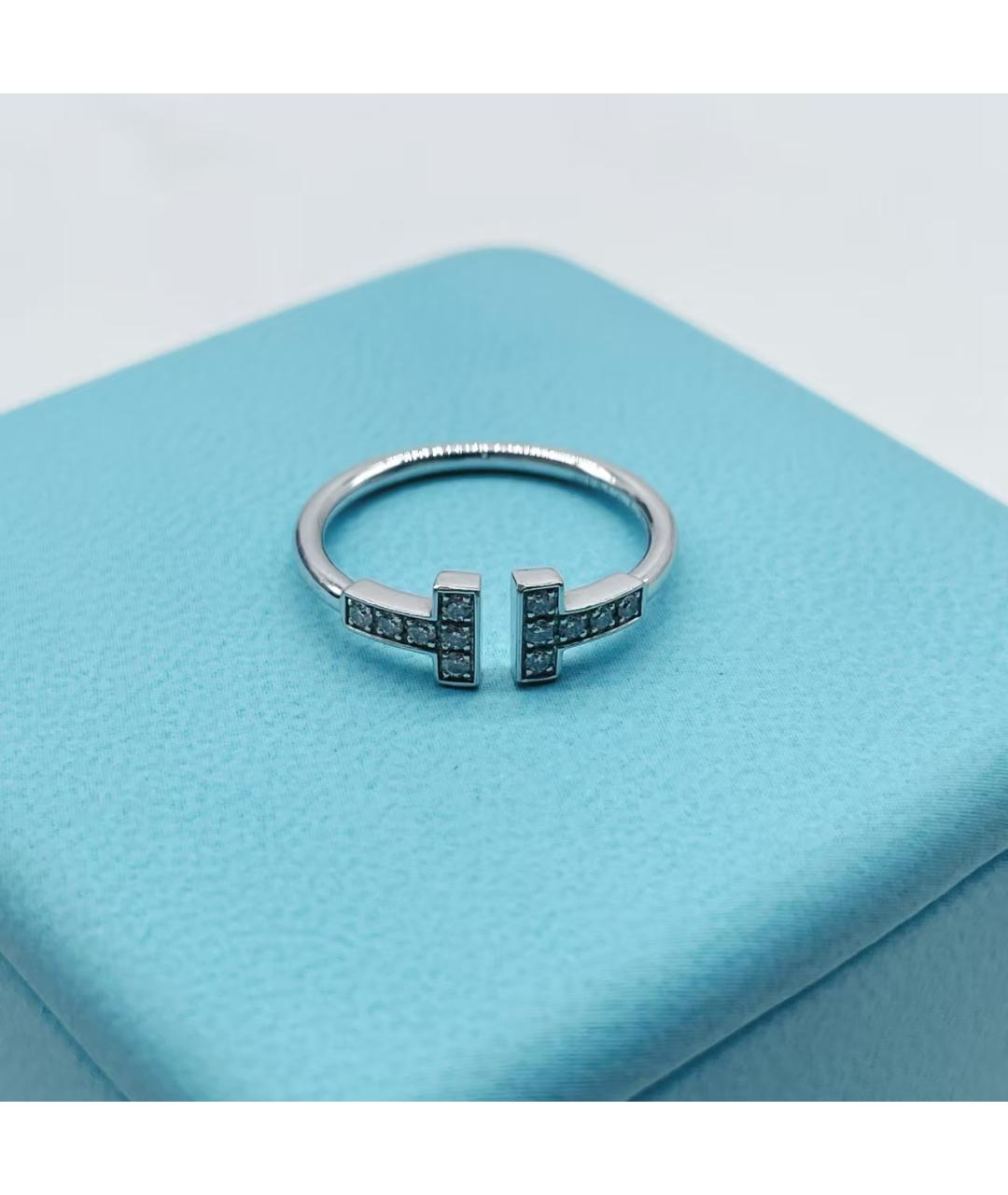 TIFFANY&CO Серебряное кольцо из белого золота, фото 4
