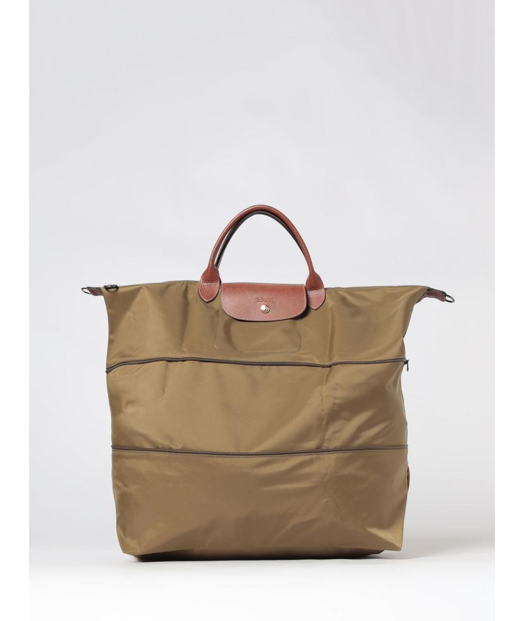 LONGCHAMP Хаки нейлоновая сумка тоут, фото 6
