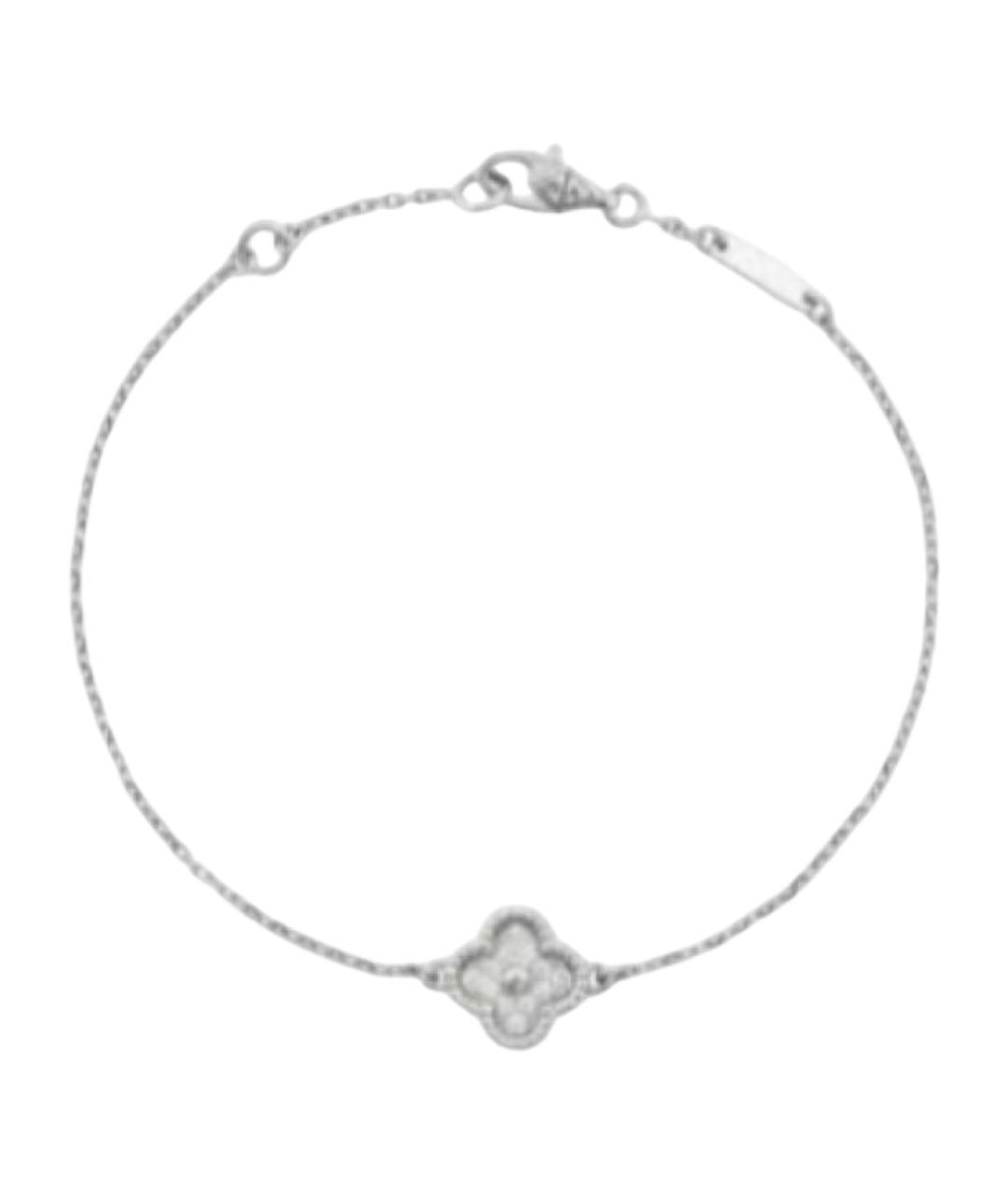 VAN CLEEF & ARPELS Серебряный браслет из белого золота, фото 1