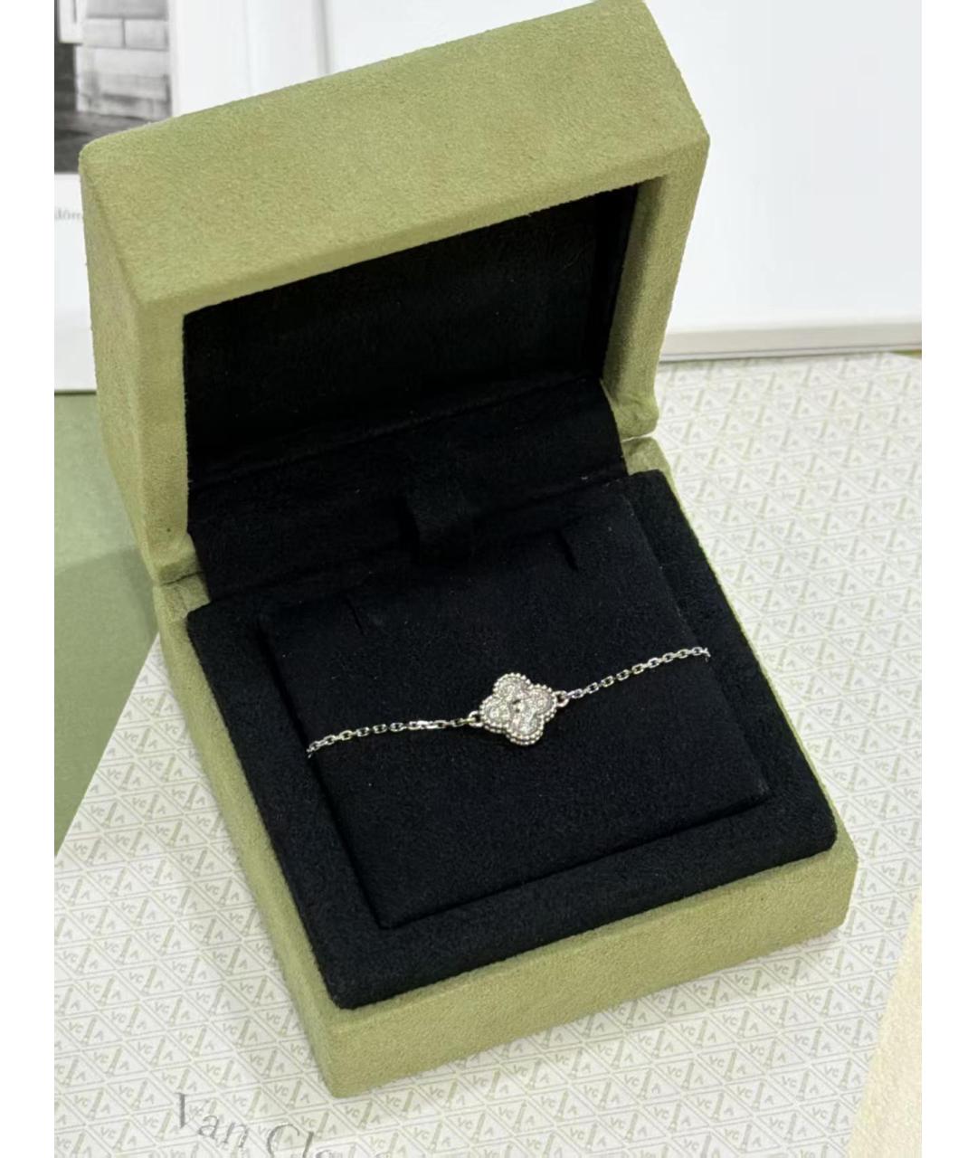 VAN CLEEF & ARPELS Серебряный браслет из белого золота, фото 2
