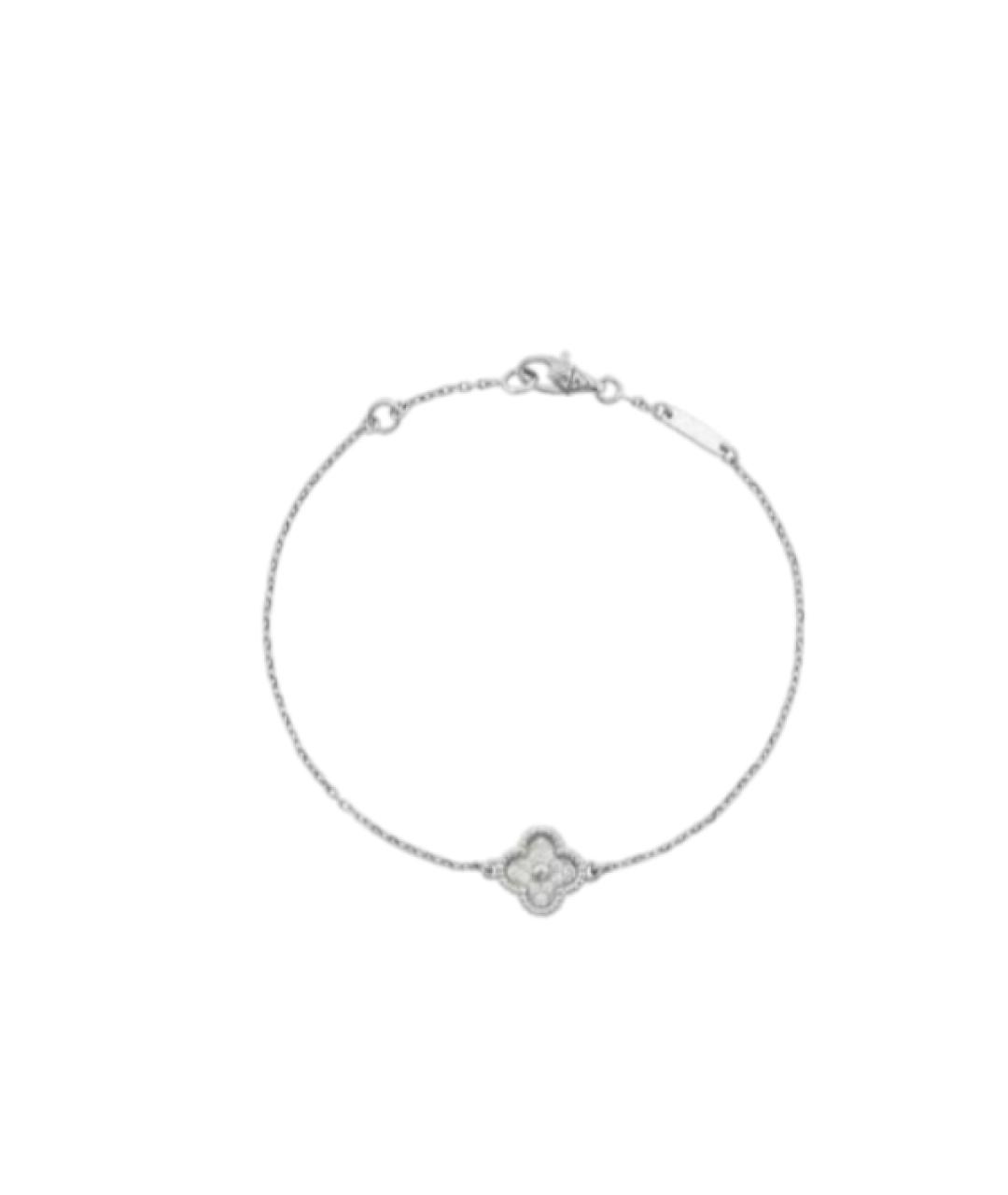 VAN CLEEF & ARPELS Серебряный браслет из белого золота, фото 6
