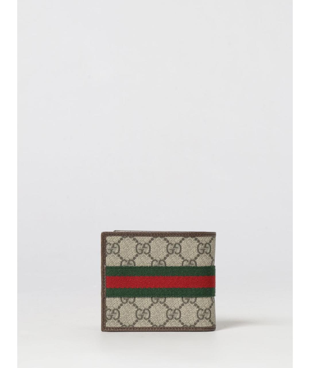 GUCCI Бежевый кошелек, фото 3