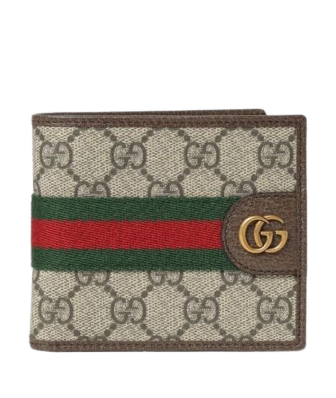 GUCCI Бежевый кошелек, фото 1