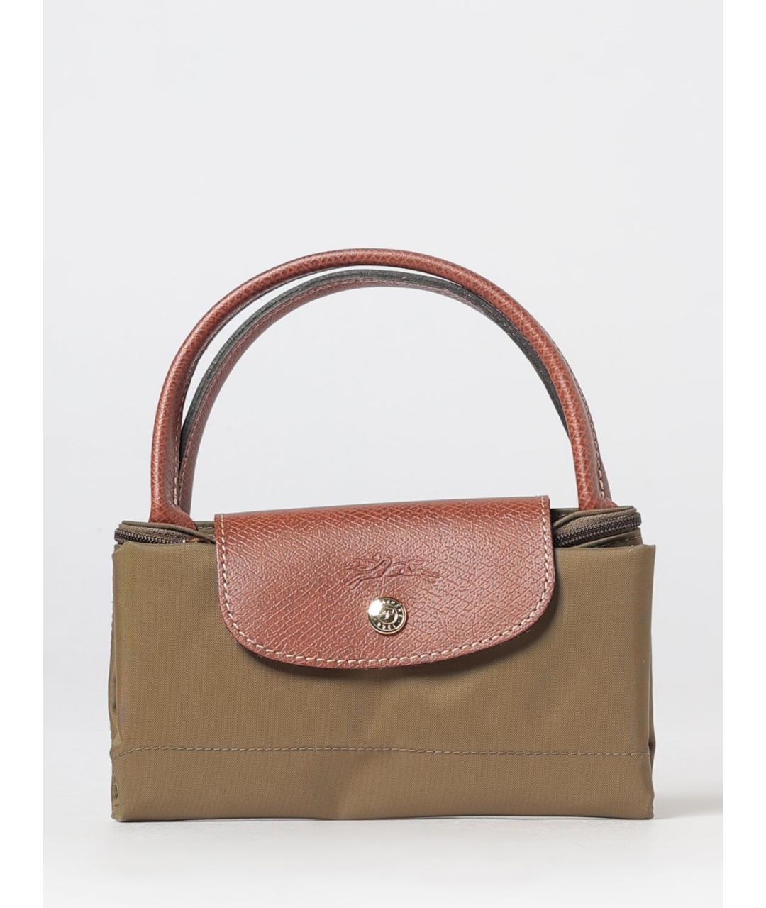 LONGCHAMP Хаки нейлоновая сумка тоут, фото 4