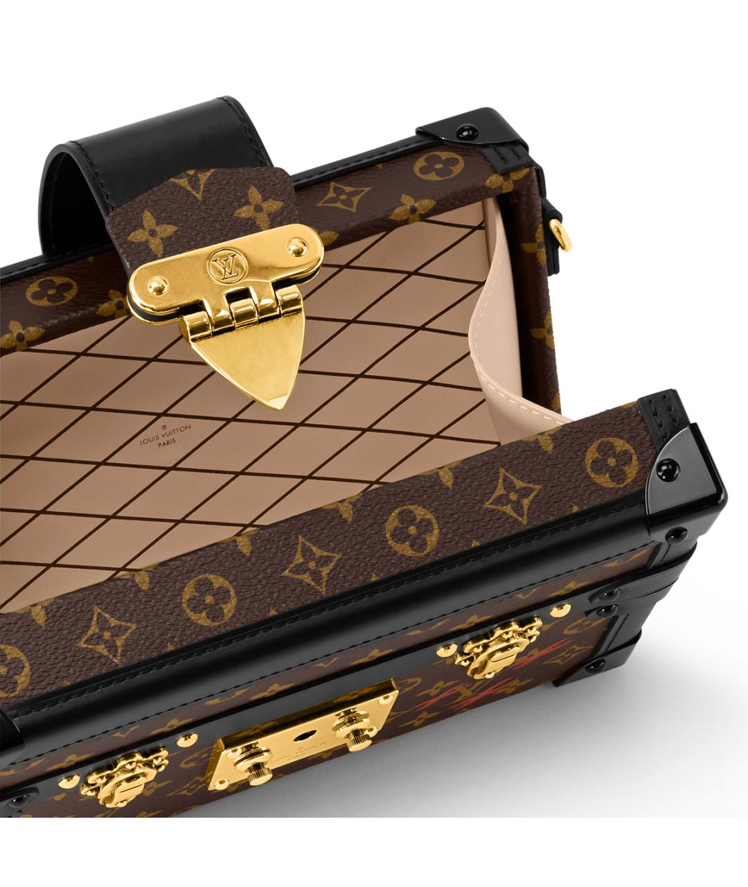 LOUIS VUITTON Коричневая сумка через плечо, фото 4