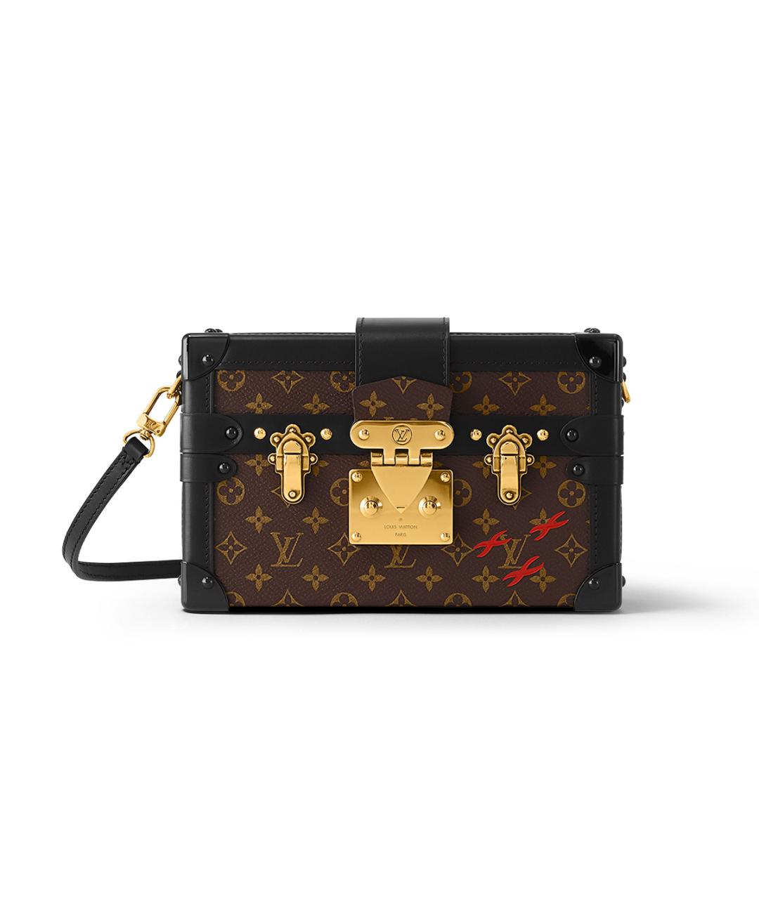 LOUIS VUITTON Коричневая сумка через плечо, фото 10