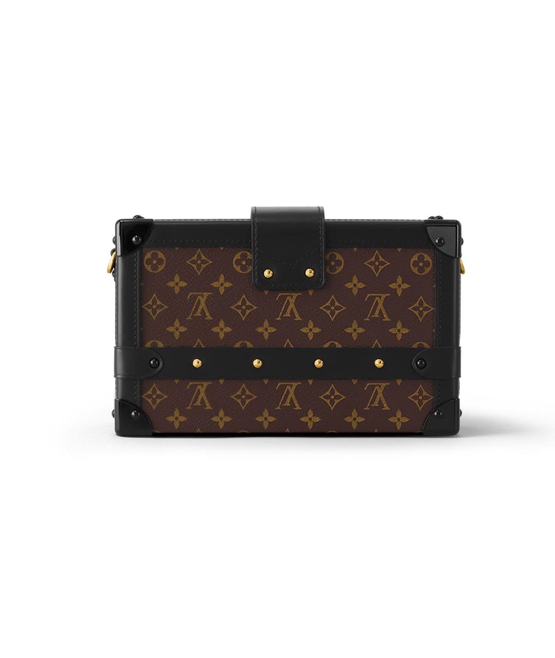 LOUIS VUITTON Коричневая сумка через плечо, фото 3
