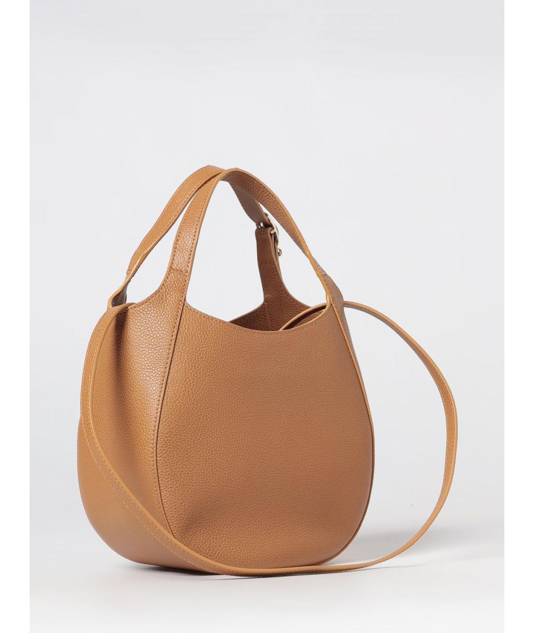 LONGCHAMP Бежевая кожаная сумка тоут, фото 2