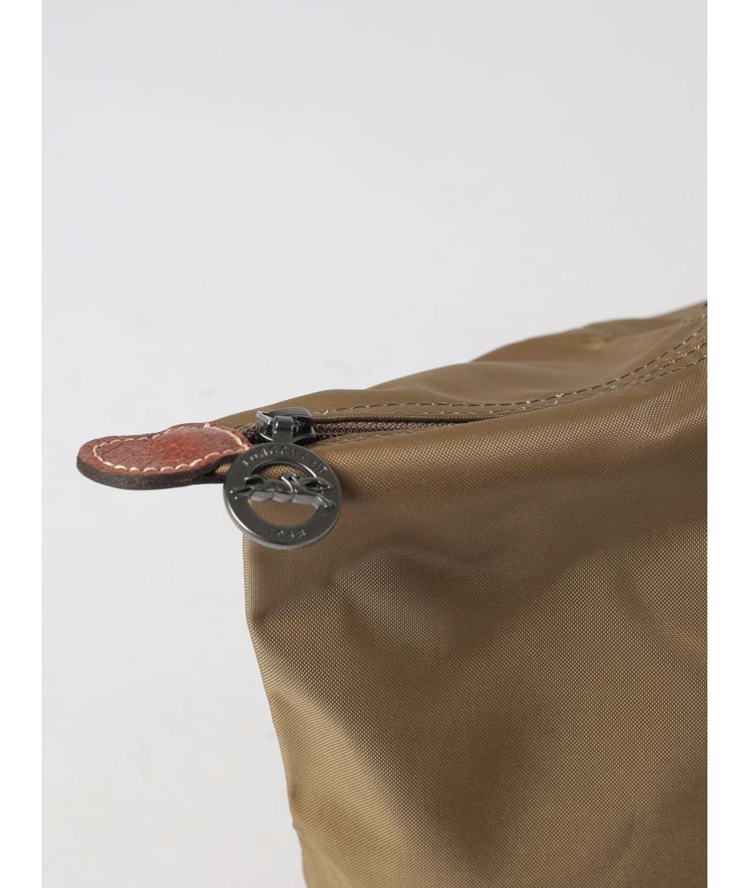 LONGCHAMP Хаки нейлоновая сумка тоут, фото 3