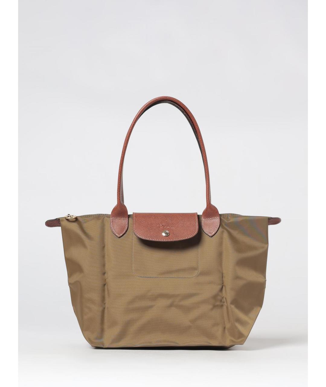 LONGCHAMP Хаки нейлоновая сумка тоут, фото 5