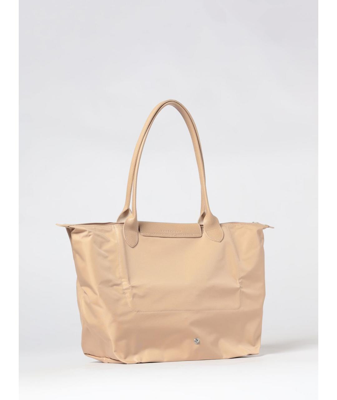 LONGCHAMP Бежевая нейлоновая сумка тоут, фото 2