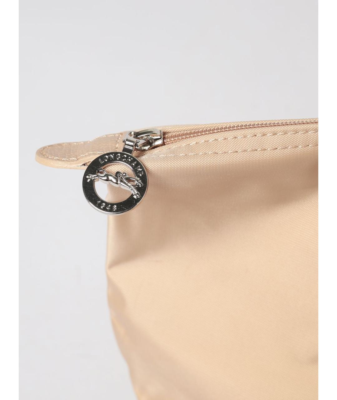 LONGCHAMP Бежевая нейлоновая сумка тоут, фото 3