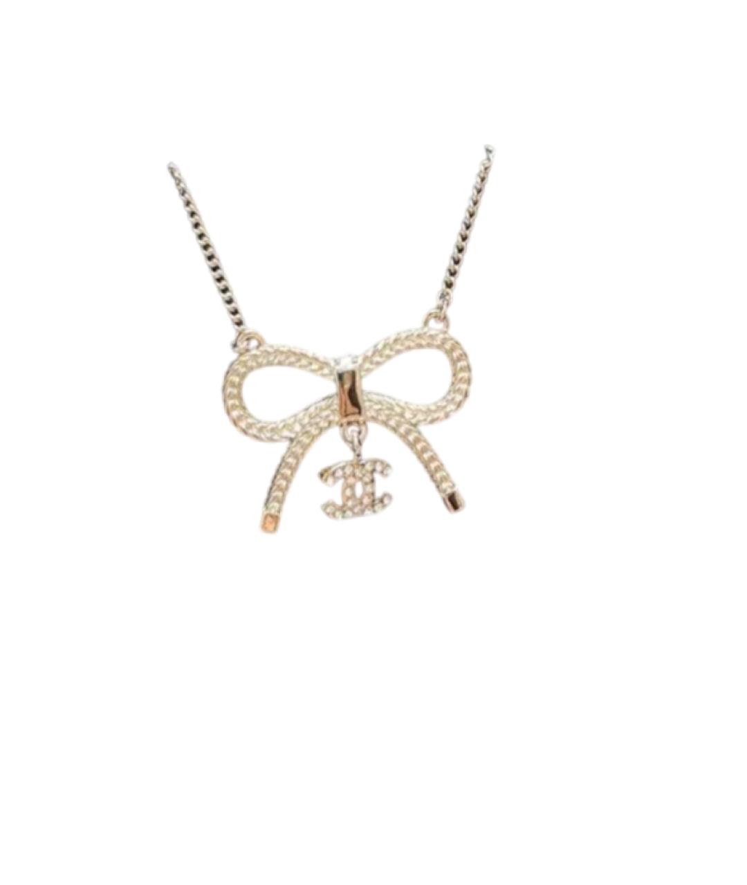 CHANEL Золотая подвеска, фото 7