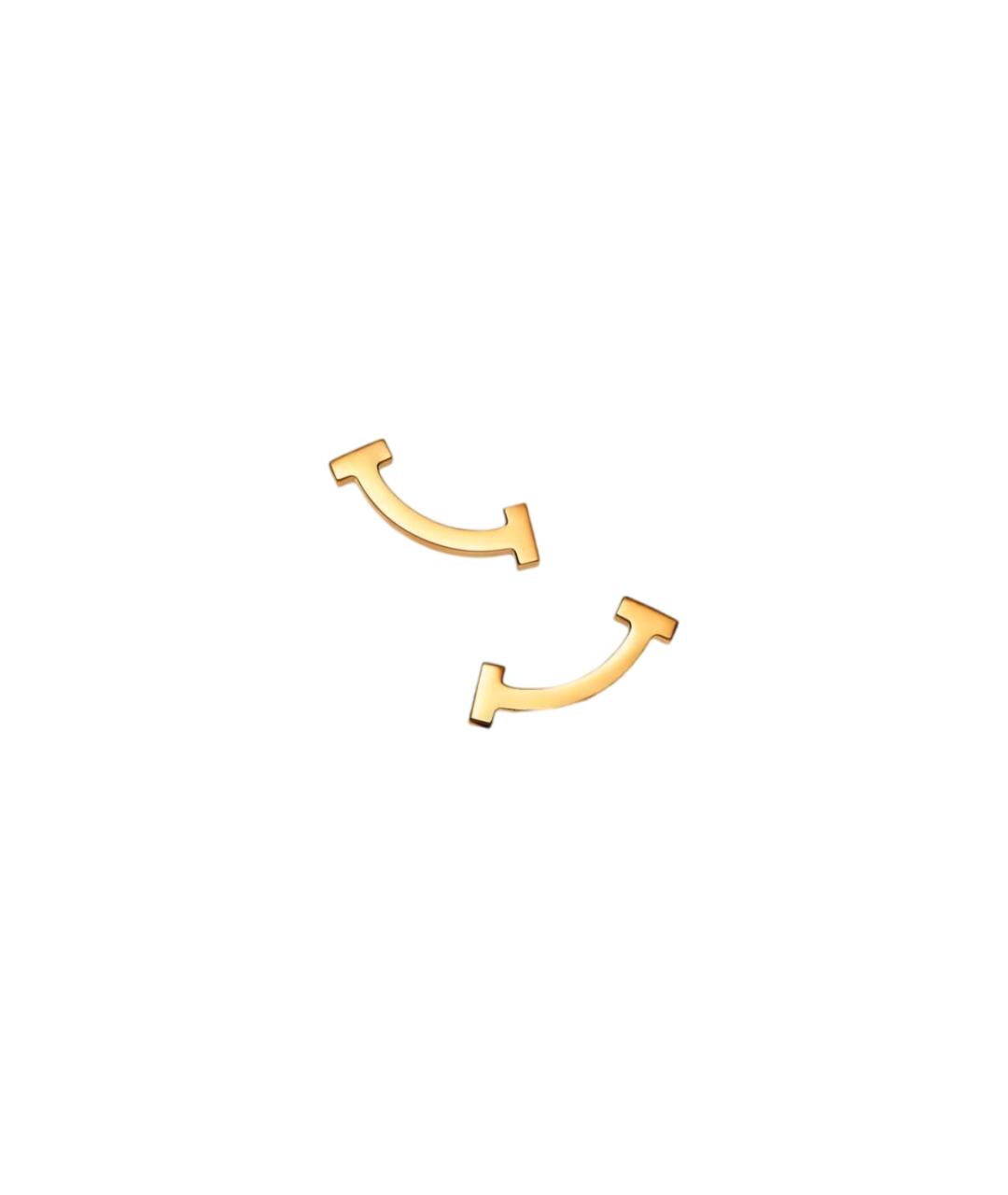 TIFFANY&CO Золотые серьги, фото 1