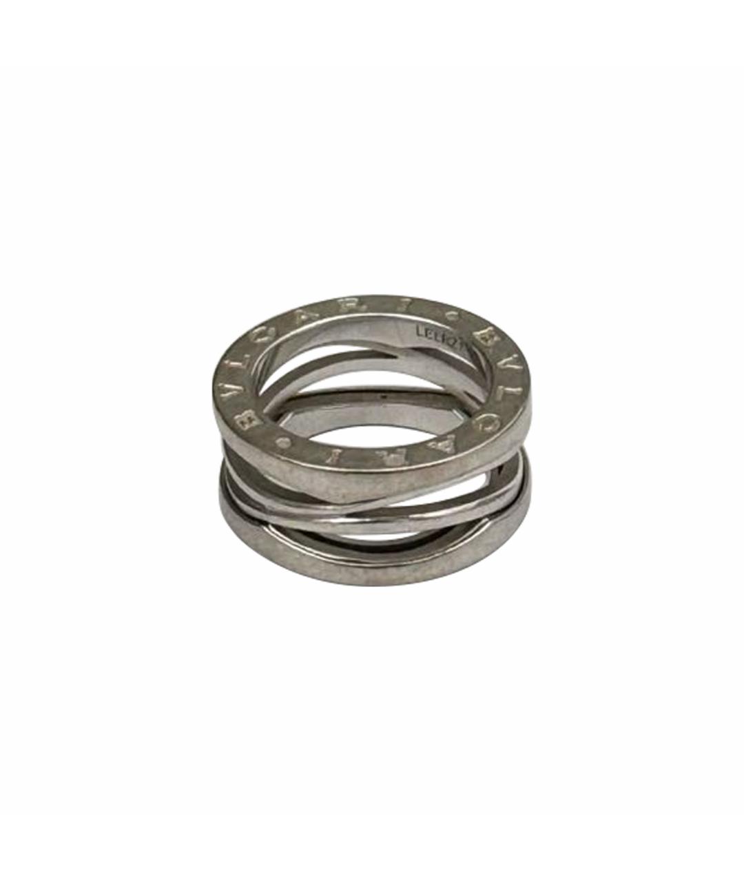 BVLGARI Серебряное кольцо из белого золота, фото 5