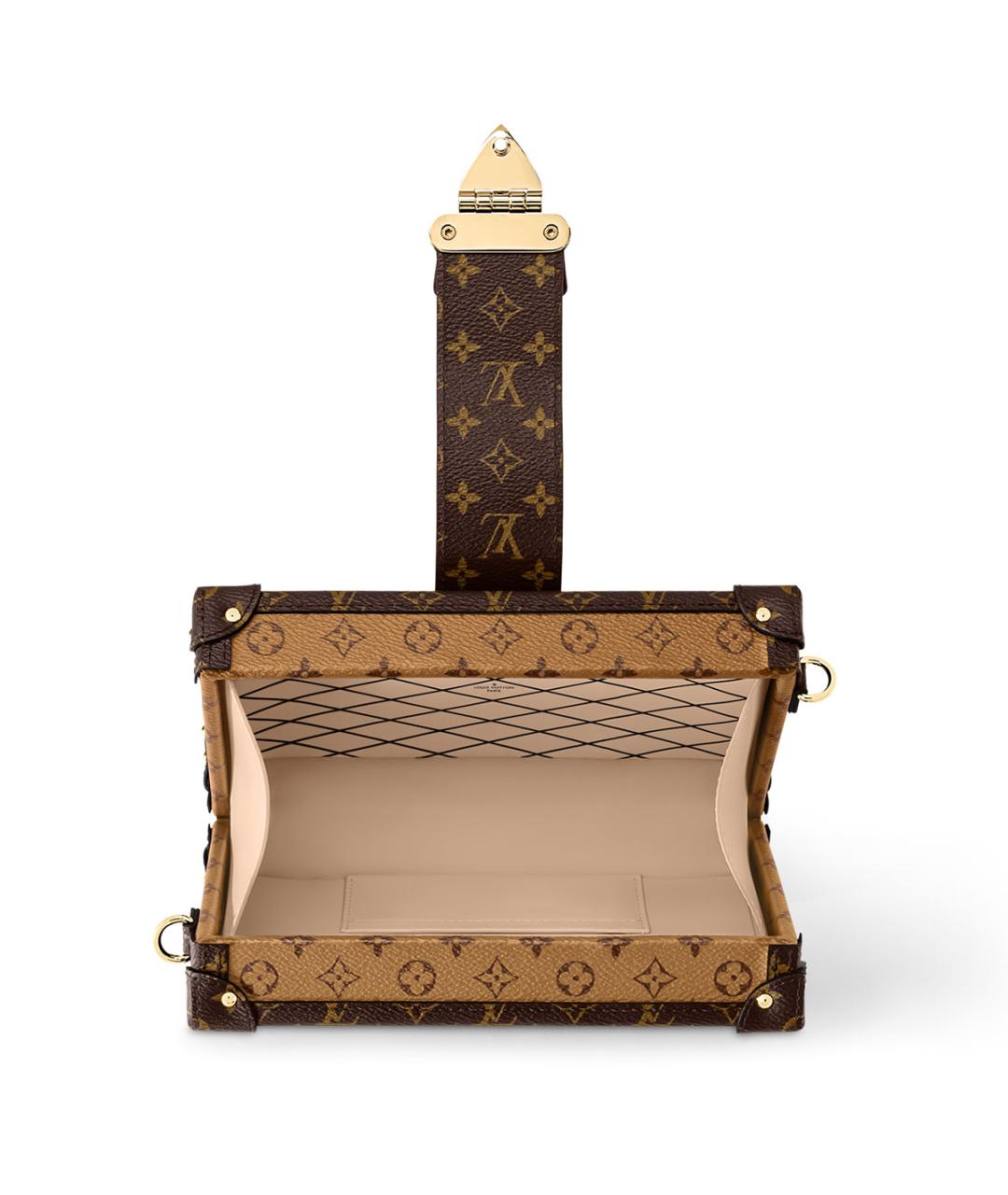 LOUIS VUITTON Коричневая сумка через плечо, фото 4