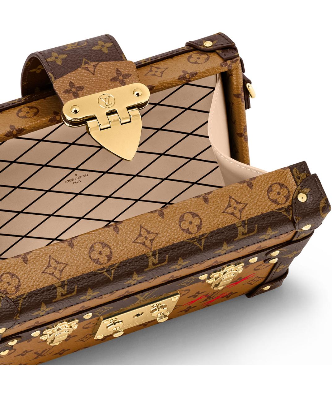 LOUIS VUITTON Коричневая сумка через плечо, фото 3