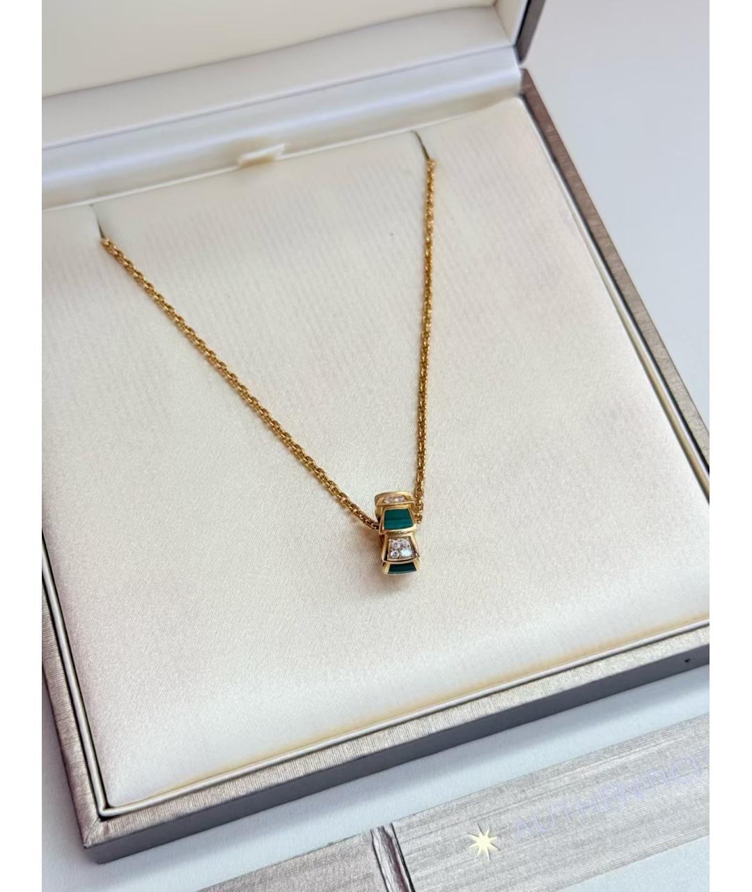 BVLGARI Золотое колье из розового золота, фото 2