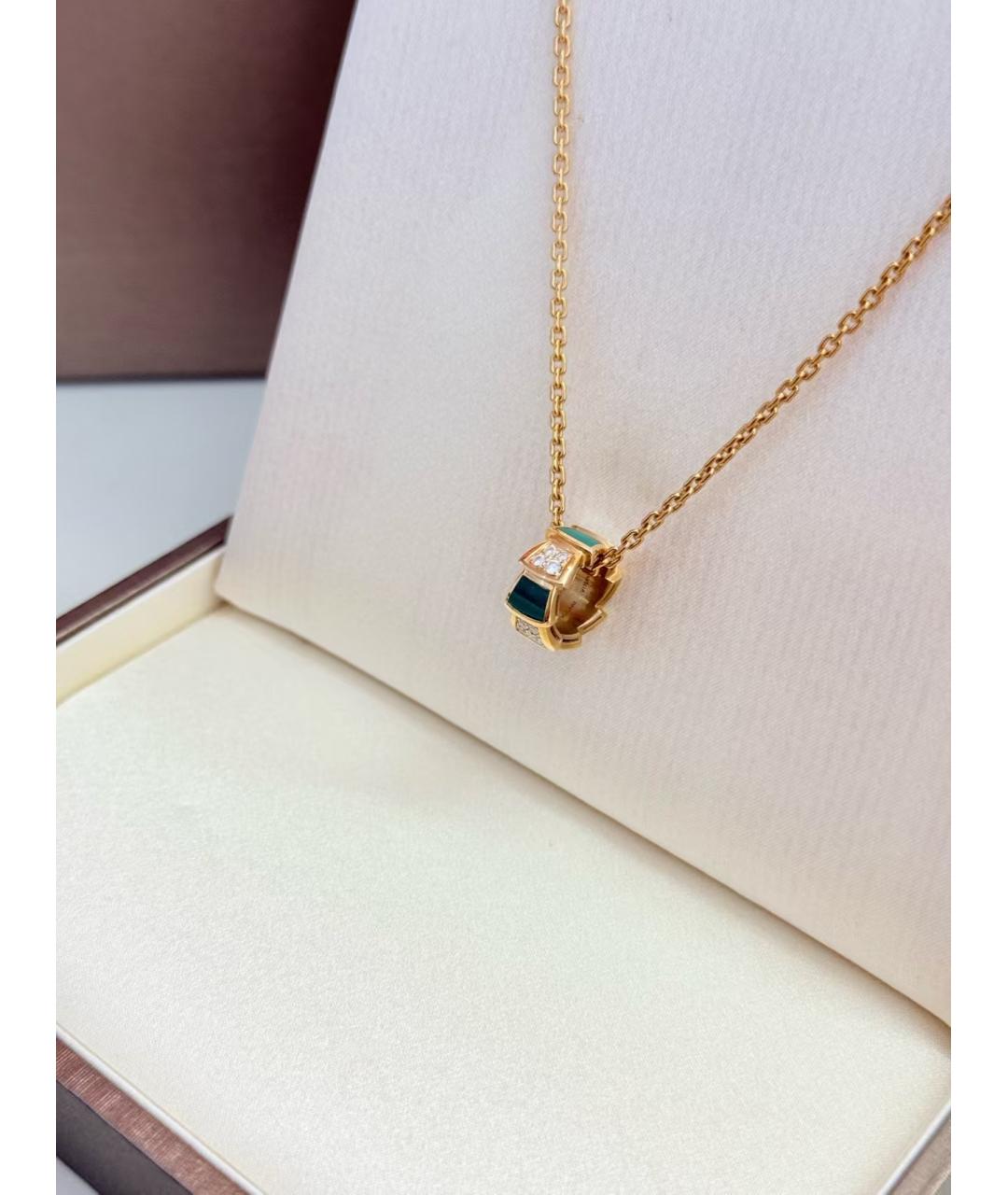 BVLGARI Золотое колье из розового золота, фото 4