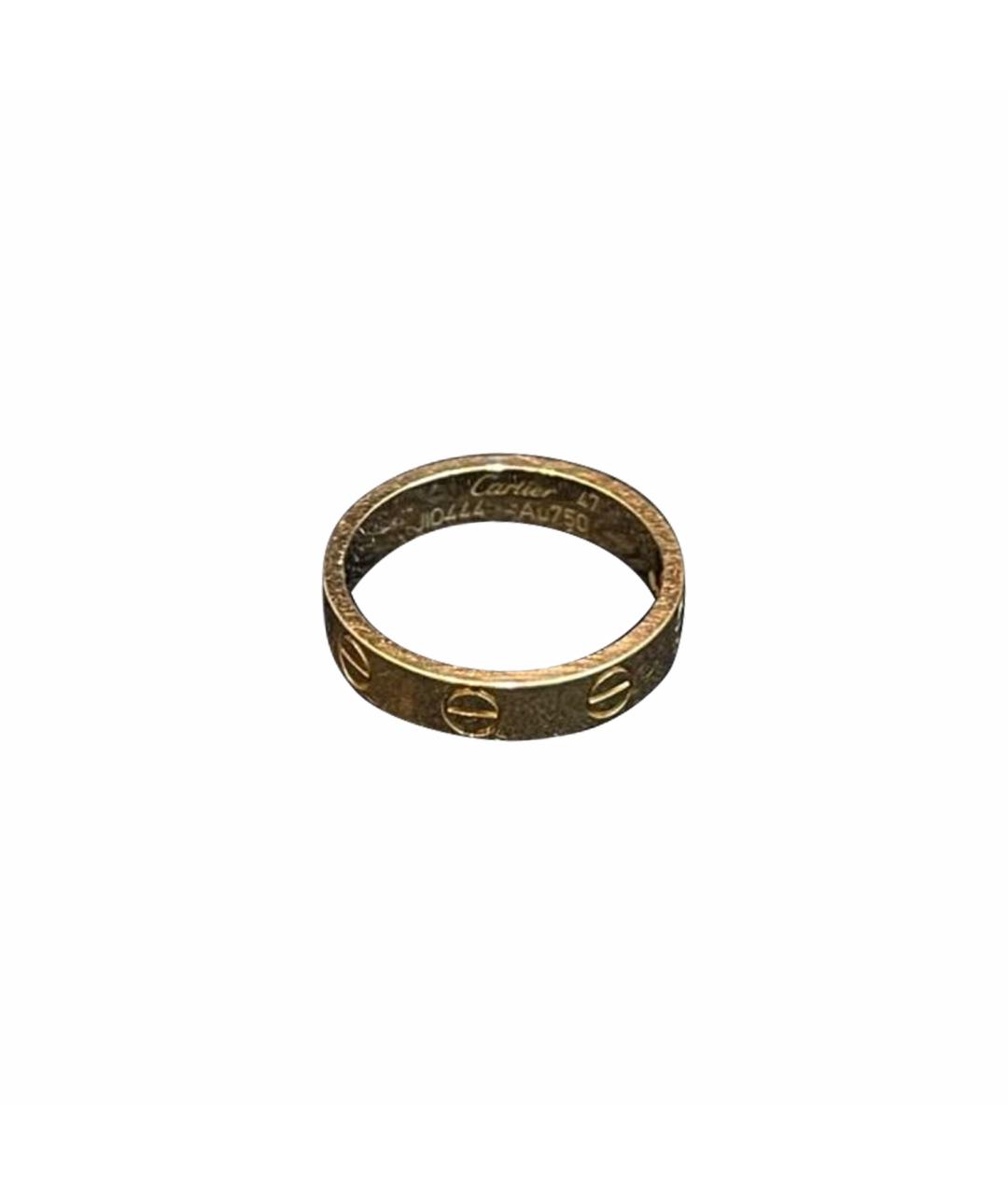CARTIER Золотое кольцо из желтого золота, фото 1