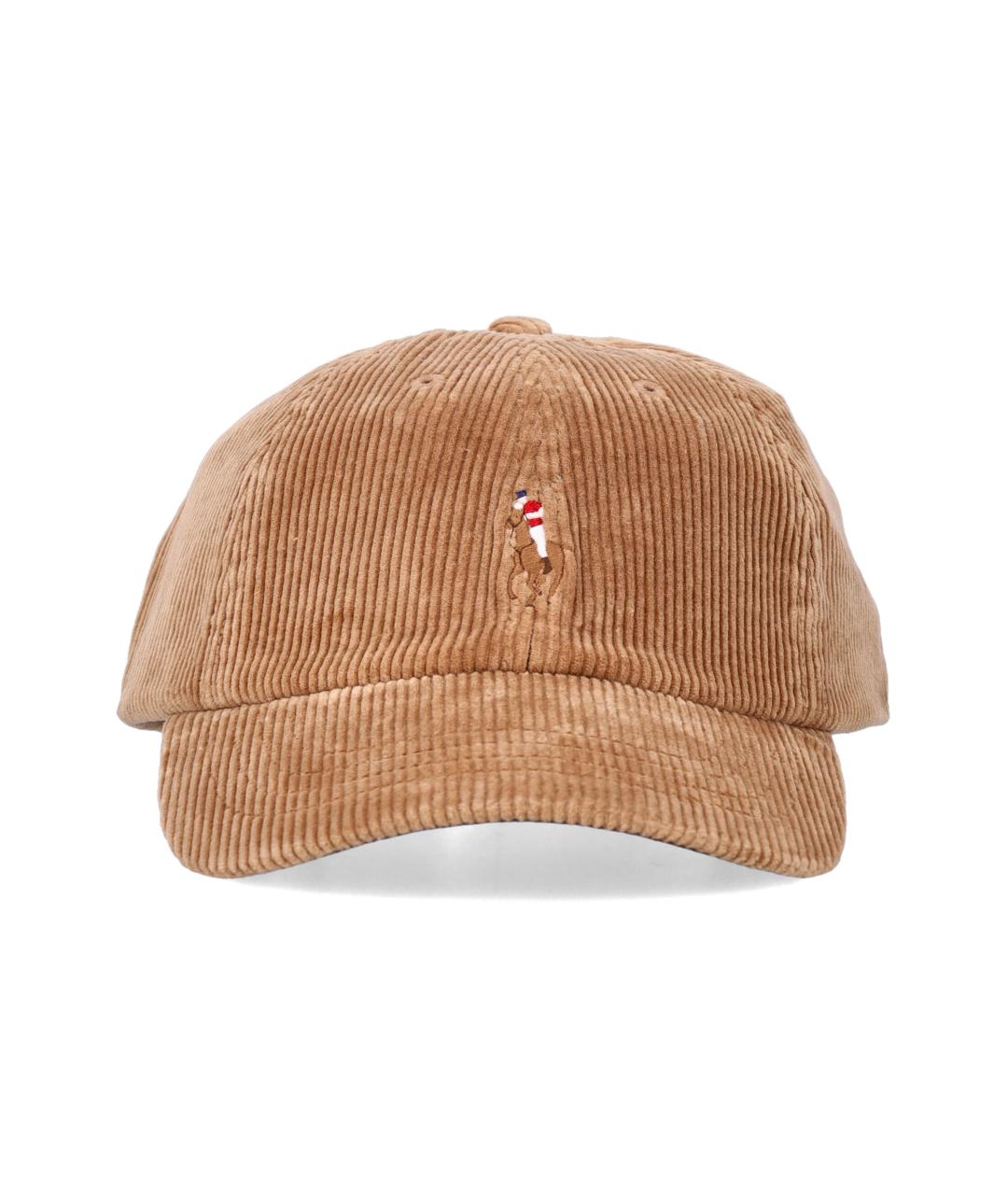 POLO RALPH LAUREN Бежевая хлопковая кепка/бейсболка, фото 1