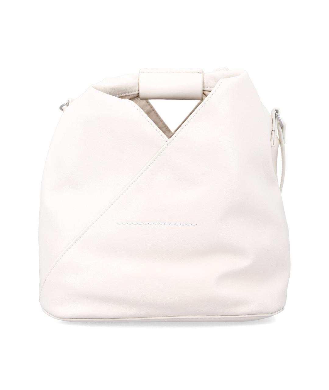 MM6 MAISON MARGIELA Белая сумка тоут из искусственной кожи, фото 3