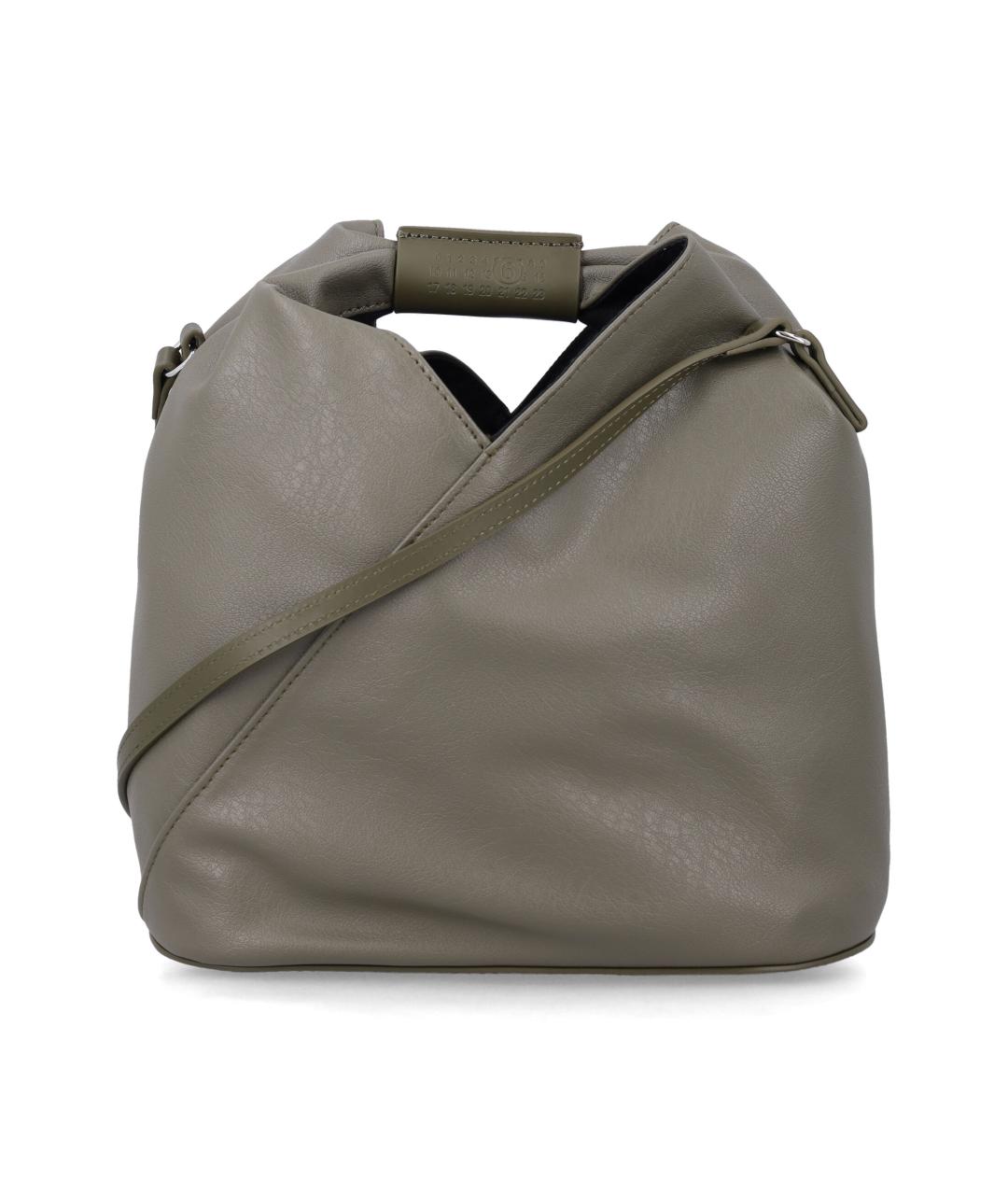 MM6 MAISON MARGIELA Зеленая сумка тоут из искусственной кожи, фото 1
