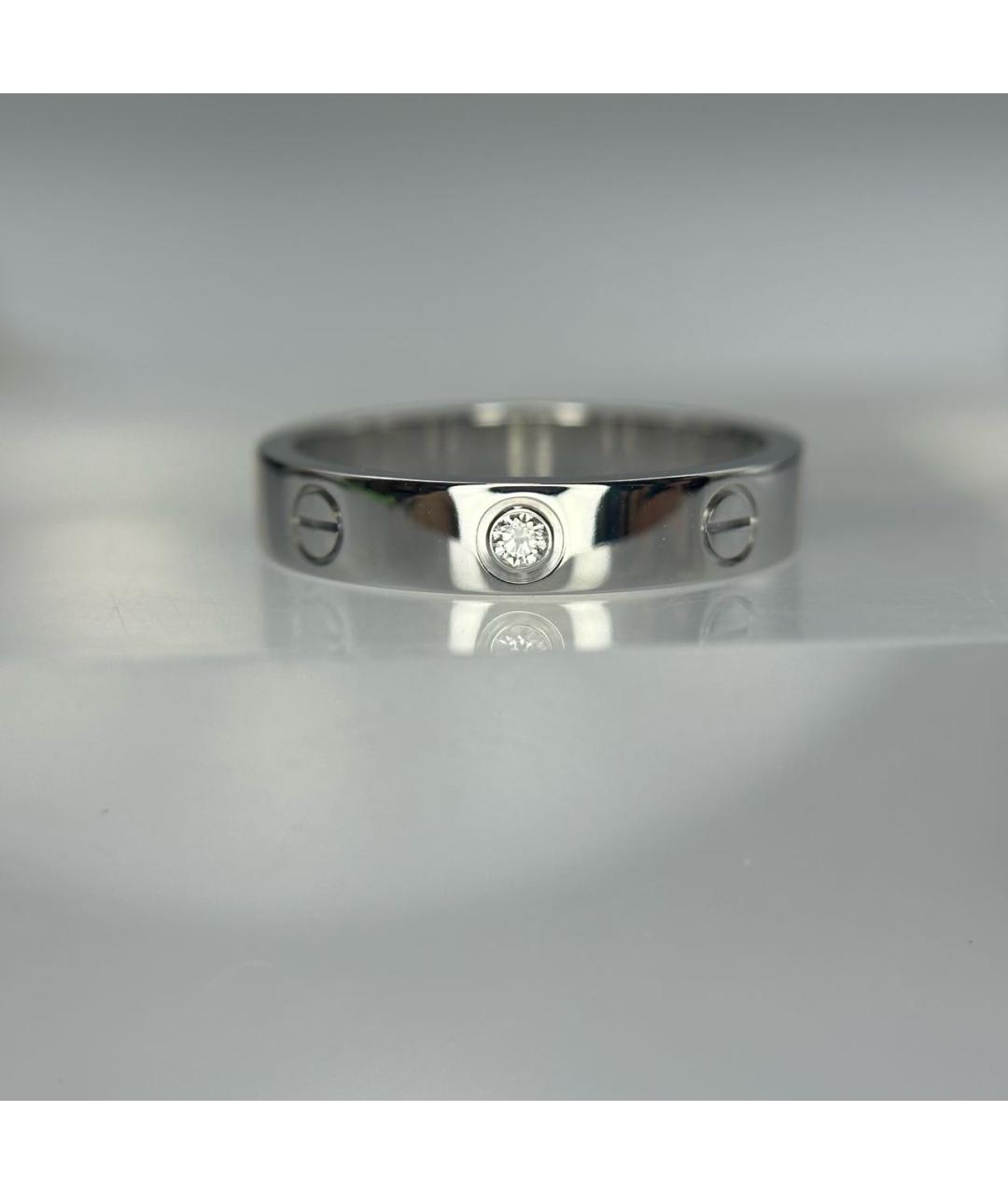 CARTIER Серебряное кольцо из белого золота, фото 4