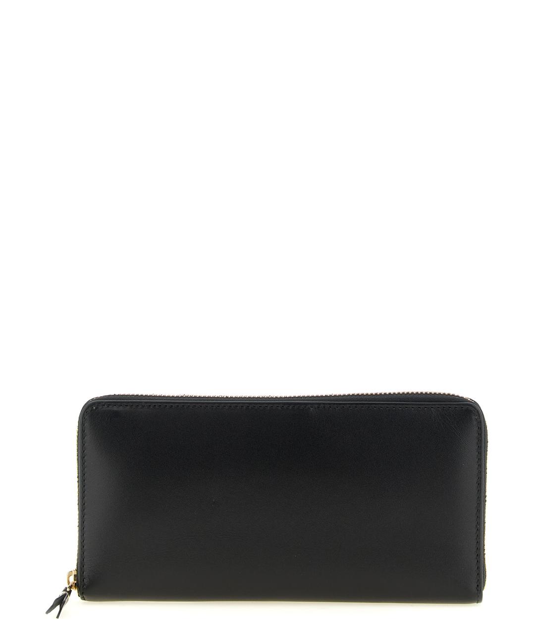 COMME DES GARÇONS WALLET Черный кожаный кошелек, фото 1