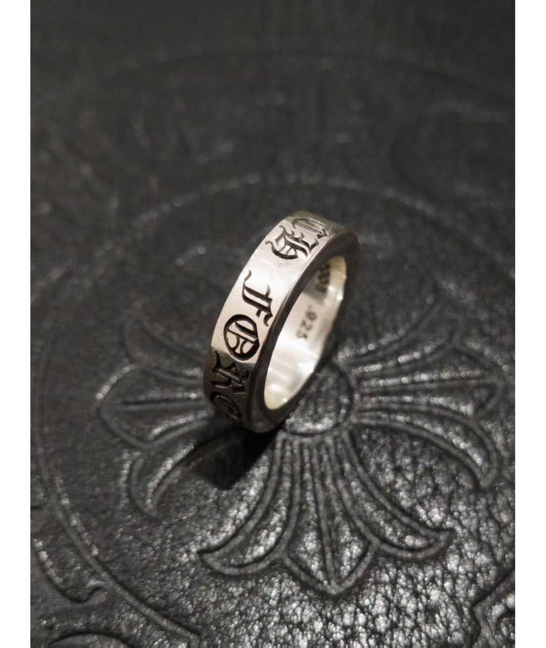 CHROME HEARTS Серебряное серебряное кольцо, фото 6